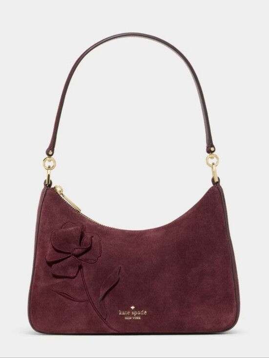 kate spade Handbags - Kate Spade Margot Floral Medium Shoulder Bag, Grenache